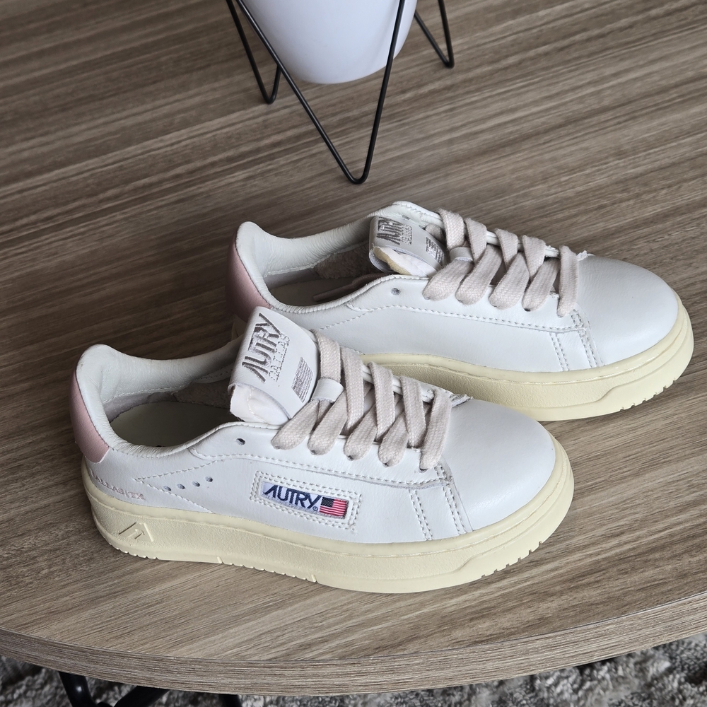 Autry Kids Sneakers - White and Pink Size 11.5